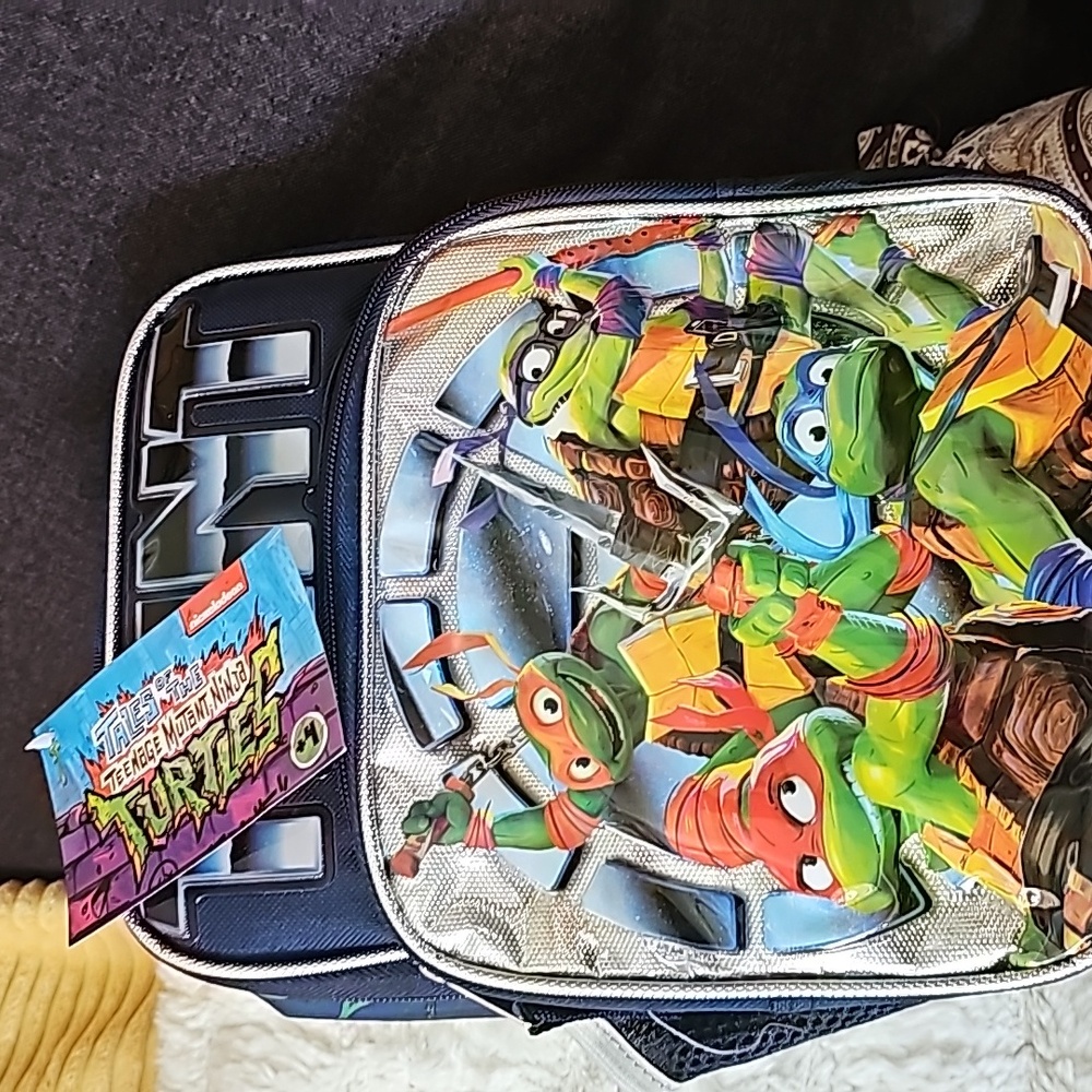 Teenage mutant ninja turtle kids lunch sack NEW WITH TAGS